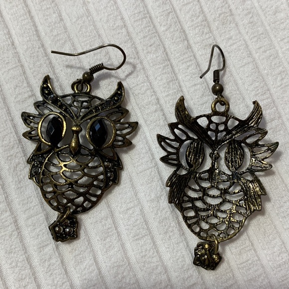 Owl 🦉 Necklace and Earrings 📍FIRM📍NEW 🦉 🦉 2 pcs in jewelry bag - Picture 9 of 16
